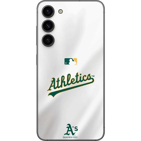 MLB Oakland Athletics Home Jersey Galaxy S23 Plus Skin