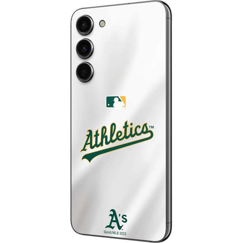 MLB Oakland Athletics Home Jersey Galaxy S23 Plus Skin