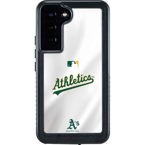 MLB Oakland Athletics Home Jersey Galaxy S23 Plus Waterproof Case