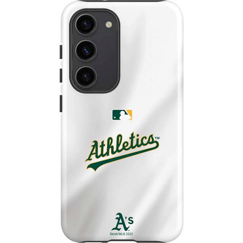 MLB Oakland Athletics Home Jersey Galaxy S23 Pro Case