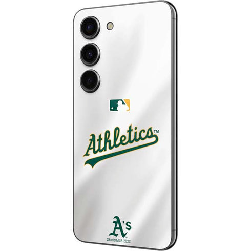MLB Oakland Athletics Home Jersey Galaxy S23 Skin