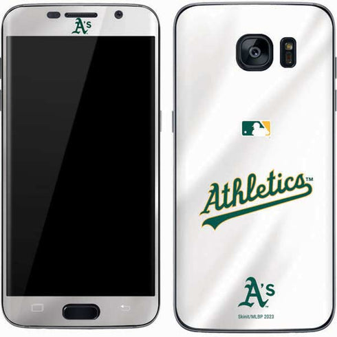 MLB Oakland Athletics Home Jersey Galaxy S7 Skin