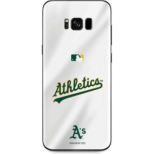 MLB Oakland Athletics Home Jersey Galaxy S8 Plus Skin