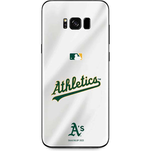 MLB Oakland Athletics Home Jersey Galaxy S8 Skin
