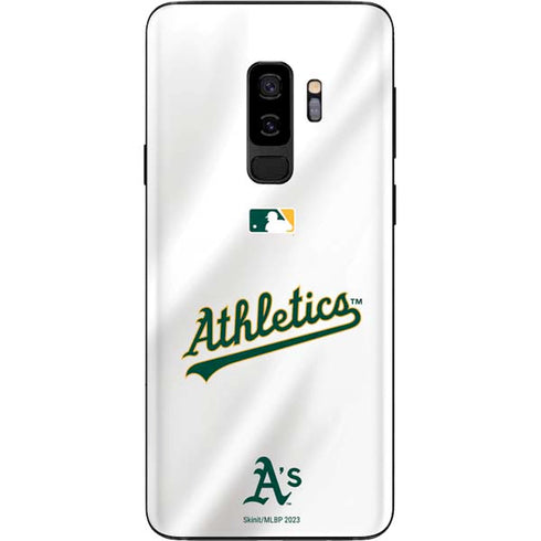 MLB Oakland Athletics Home Jersey Galaxy S9 Plus Skin