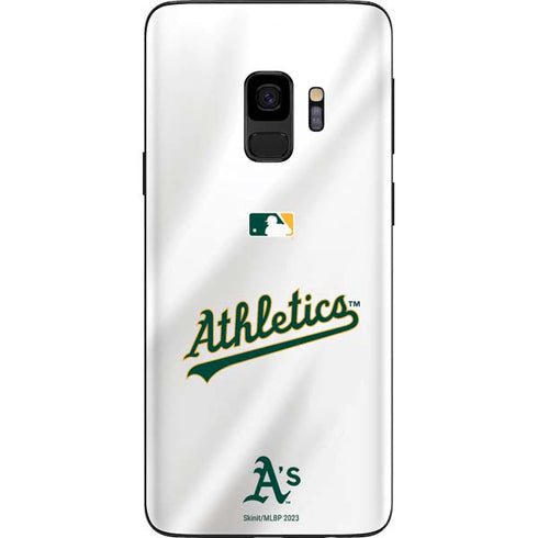 MLB Oakland Athletics Home Jersey Galaxy S9 Skin