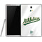 MLB Oakland Athletics Home Jersey Samsung Galaxy Tab Skin