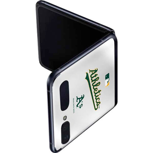 MLB Oakland Athletics Home Jersey Galaxy Z Flip Skin