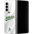 MLB Oakland Athletics Home Jersey Galaxy Z Fold4 5G Skin