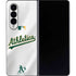MLB Oakland Athletics Home Jersey Galaxy Z Fold4 5G Skin