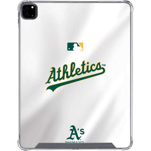 MLB Oakland Athletics Home Jersey iPad Pro 12.9in (2020) Clear Case