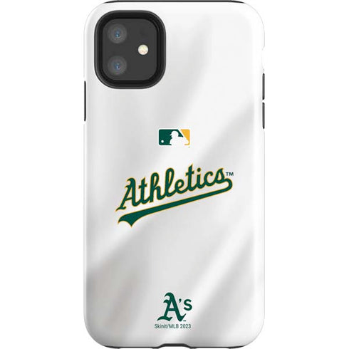 MLB Oakland Athletics Home Jersey iPhone 11 Impact Case