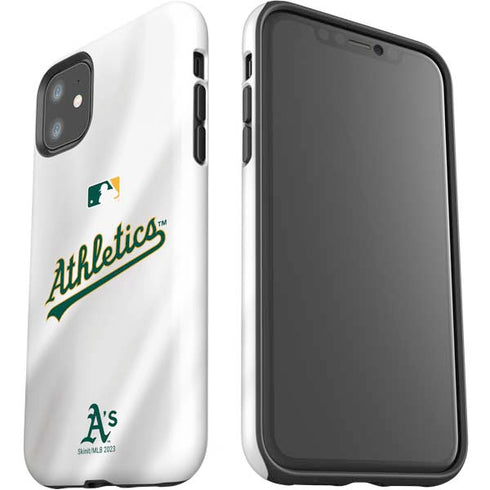 MLB Oakland Athletics Home Jersey iPhone 11 Impact Case