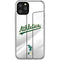 MLB Oakland Athletics Home Jersey iPhone 11 Pro Clear Case