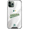 MLB Oakland Athletics Home Jersey iPhone 11 Pro Max Clear Case