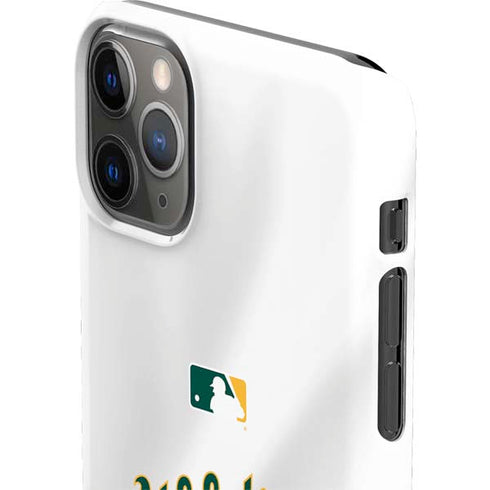 MLB Oakland Athletics Home Jersey iPhone 11 Pro Max Lite Case