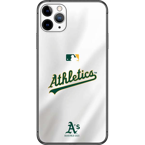 MLB Oakland Athletics Home Jersey iPhone 11 Pro Max Skin