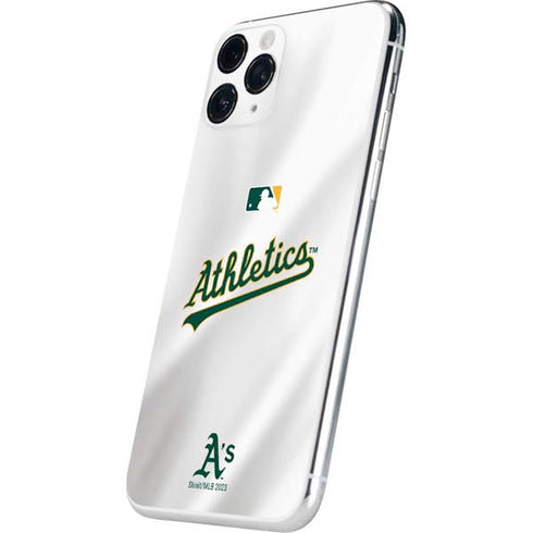 MLB Oakland Athletics Home Jersey iPhone 11 Pro Skin