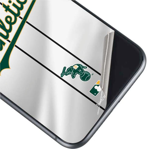 MLB Oakland Athletics Home Jersey iPhone 11 Skin