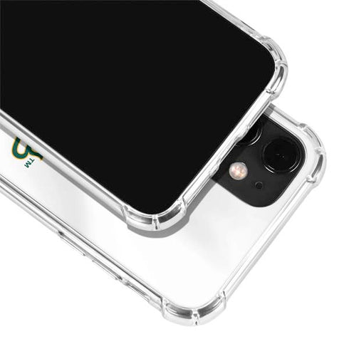 MLB Oakland Athletics Home Jersey iPhone 12 Clear Case