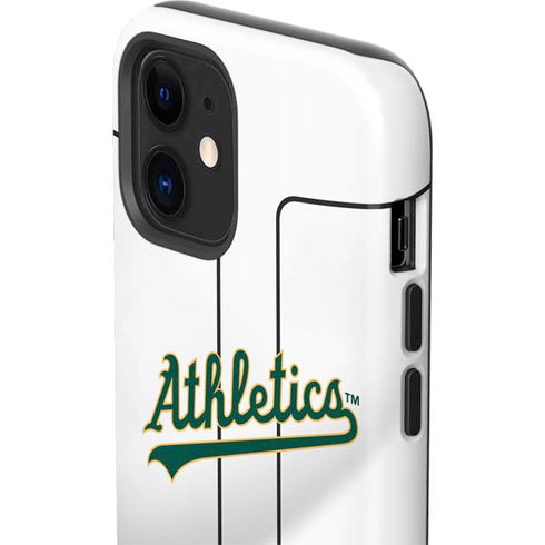 MLB Oakland Athletics Home Jersey iPhone 12 Mini Impact Case