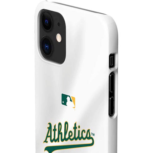 MLB Oakland Athletics Home Jersey iPhone 12 Mini Lite Case