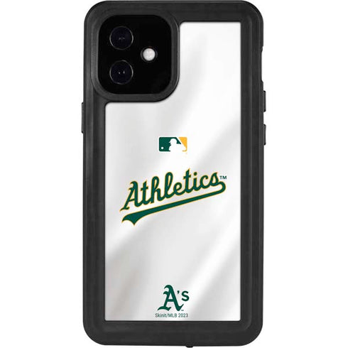 MLB Oakland Athletics Home Jersey iPhone 12 Mini Waterproof Case