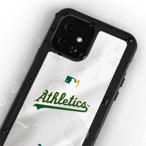 MLB Oakland Athletics Home Jersey iPhone 12 Mini Waterproof Case