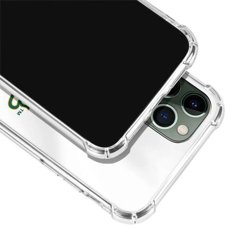 MLB Oakland Athletics Home Jersey iPhone 12 Pro Clear Case