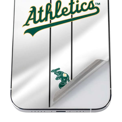 MLB Oakland Athletics Home Jersey iPhone 12 Pro Skin