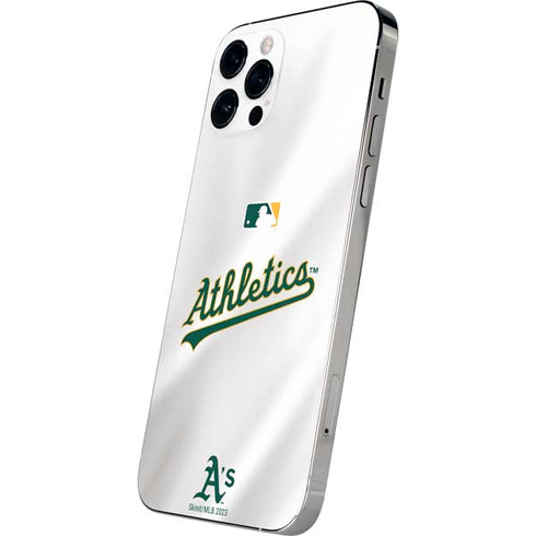 MLB Oakland Athletics Home Jersey iPhone 12 Pro Skin