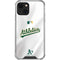 MLB Oakland Athletics Home Jersey iPhone 13 Clear Case