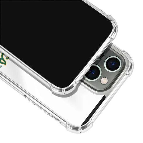 MLB Oakland Athletics Home Jersey iPhone 13 Pro Clear Case