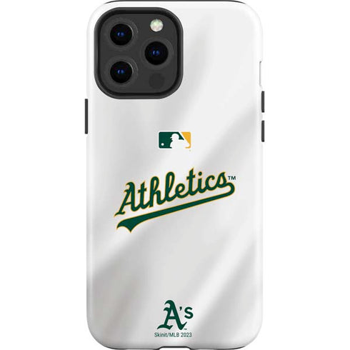 MLB Oakland Athletics Home Jersey iPhone 13 Pro Max Impact Case