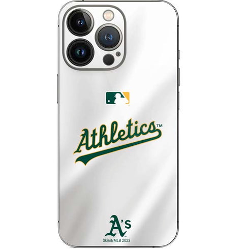 MLB Oakland Athletics Home Jersey iPhone 13 Pro Skin