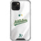 MLB Oakland Athletics Home Jersey iPhone 15 Plus Clear Case