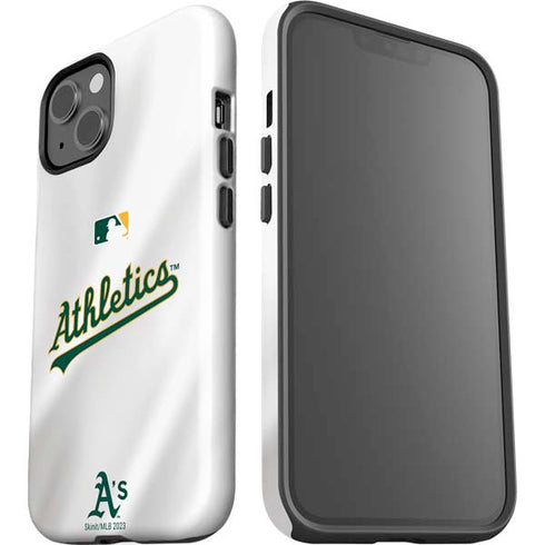 MLB Oakland Athletics Home Jersey iPhone 15 Plus Impact Case