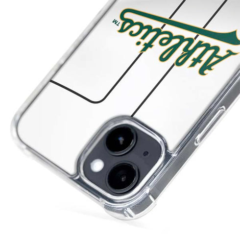 MLB Oakland Athletics Home Jersey iPhone 15 Plus MagSafe Case