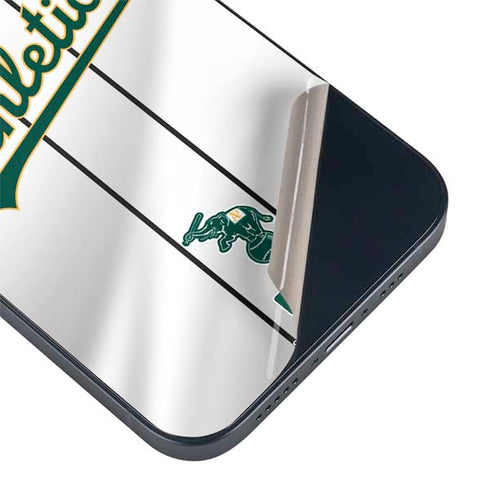 MLB Oakland Athletics Home Jersey iPhone 14 Plus Skin