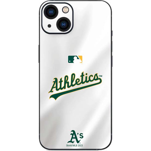 MLB Oakland Athletics Home Jersey iPhone 14 Plus Skin