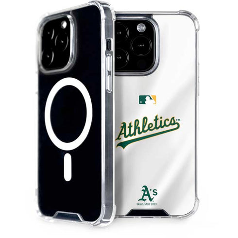 MLB Oakland Athletics Home Jersey iPhone 15 Pro MagSafe Case
