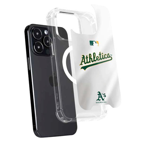 MLB Oakland Athletics Home Jersey iPhone 14 Pro MagSafe Case