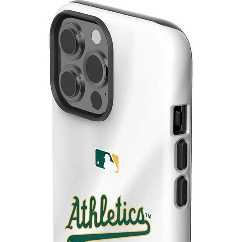 MLB Oakland Athletics Home Jersey iPhone 15 Pro Max Impact Case