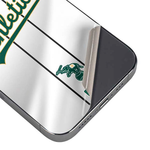 MLB Oakland Athletics Home Jersey iPhone 14 Pro Skin