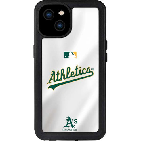 MLB Oakland Athletics Home Jersey iPhone 15 Plus Waterproof Case