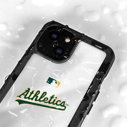 MLB Oakland Athletics Home Jersey iPhone 15 Plus Waterproof Case