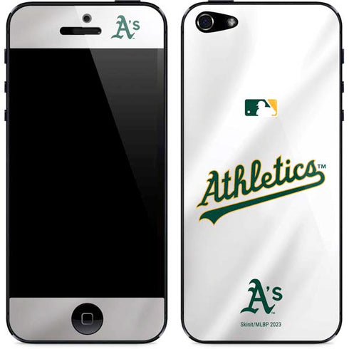 MLB Oakland Athletics Home Jersey iPhone 5/5s/5SE Skin