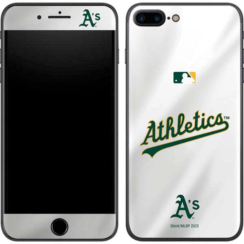 MLB Oakland Athletics Home Jersey iPhone 8 Plus Skin