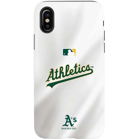 MLB Oakland Athletics Home Jersey iPhone X Pro Case