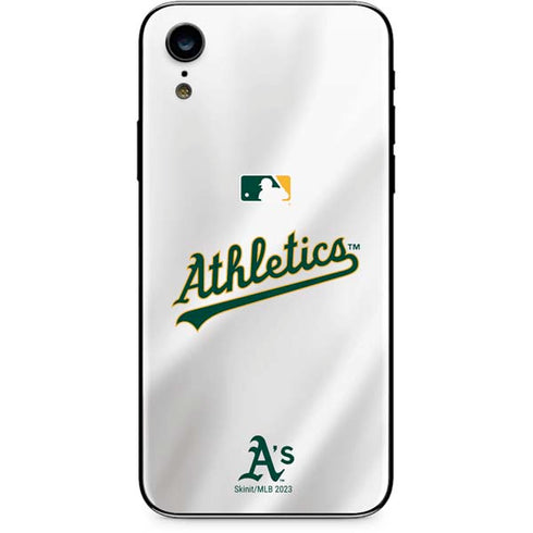 MLB Oakland Athletics Home Jersey iPhone XR Skin